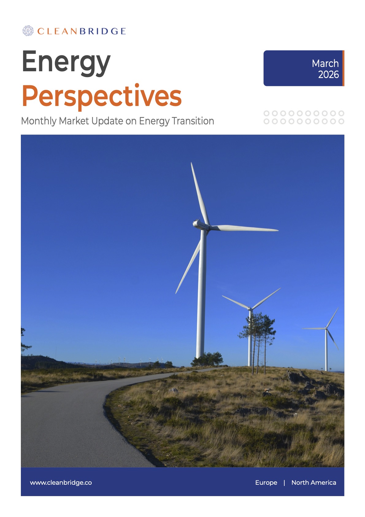 CleanBridge Energy Perspectives 2026 03 (Cover)