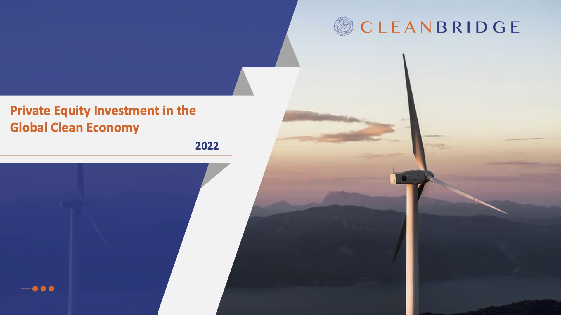 CleanBridge Global Private Equity GP Report 2022 (Cover)