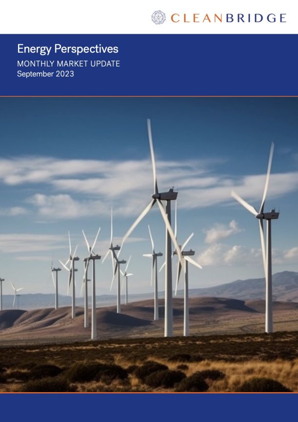 CleanBridge Energy Perspectives 2023 09 (Cover)
