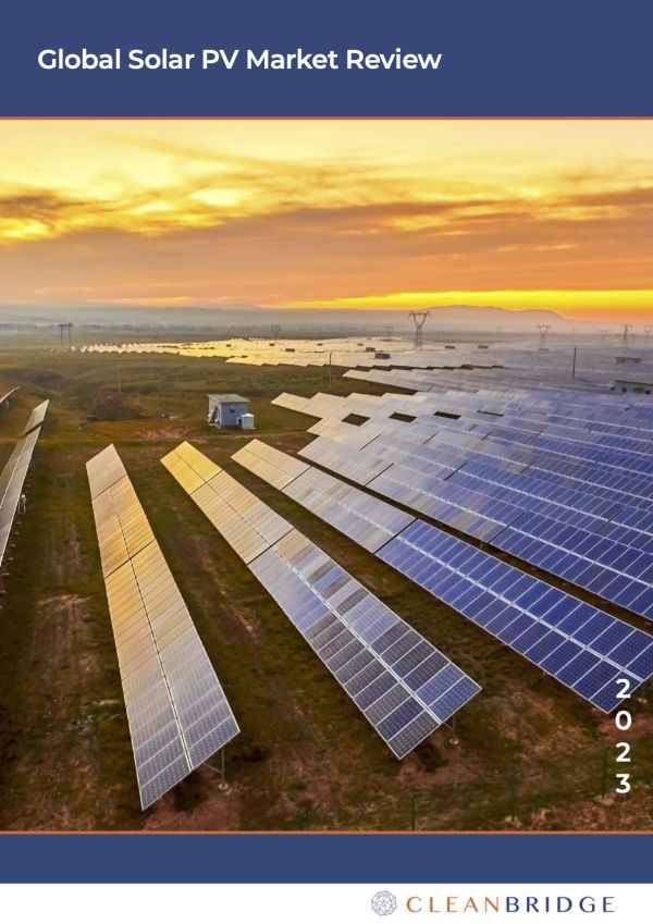 CleanBridge Global Solar PV Market Review 2023 (Cover)